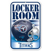 Tennessee Titans Sign 11x17 Plastic Locker Room Design - WinCraft