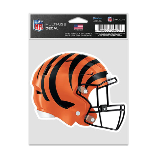 Cincinnati Bengals Decal 3.75x5 Helmet Fan - WinCraft