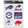 Buffalo Bills Decal Multi Use Fan 6 Pack - WinCraft