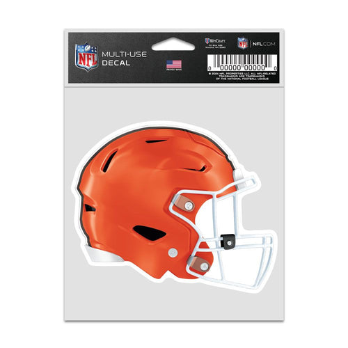 Cleveland Browns Decal 3.75x5 Helmet Fan - WinCraft