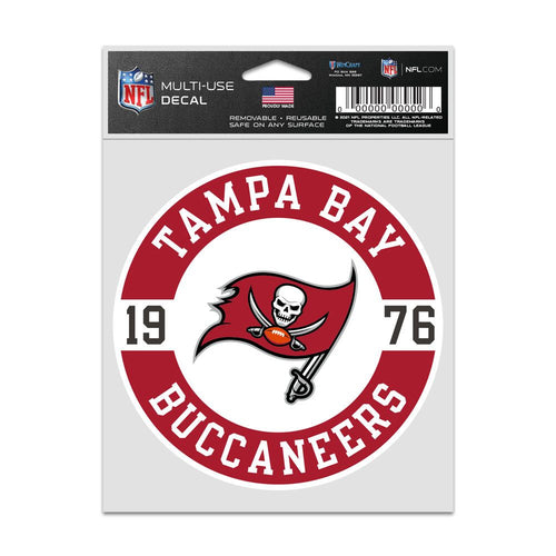 Tampa Bay Buccaneers Decal 3.75x5 Patch Fan - WinCraft