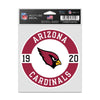 Arizona Cardinals Decal 3.75x5 Patch Fan - WinCraft