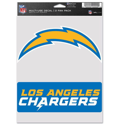 Los Angeles Chargers Decal Multi Use Fan 2 Pack - WinCraft
