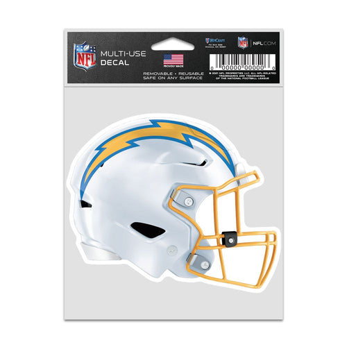 Los Angeles Chargers Decal 3.75x5 Helmet Fan - WinCraft