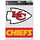 Kansas City Chiefs Decal Multi Use Fan 2 Pack - WinCraft