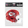 Kansas City Chiefs Decal 3.75x5 Helmet Fan - WinCraft