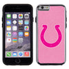 Indianapolis Colts Phone Case Pink Football Pebble Grain Feel iPhone 6 CO - Gamewear