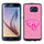 Jacksonville Jaguars Phone Case Pink Football Pebble Grain Feel Samsung Galaxy S6 CO - Gamewear