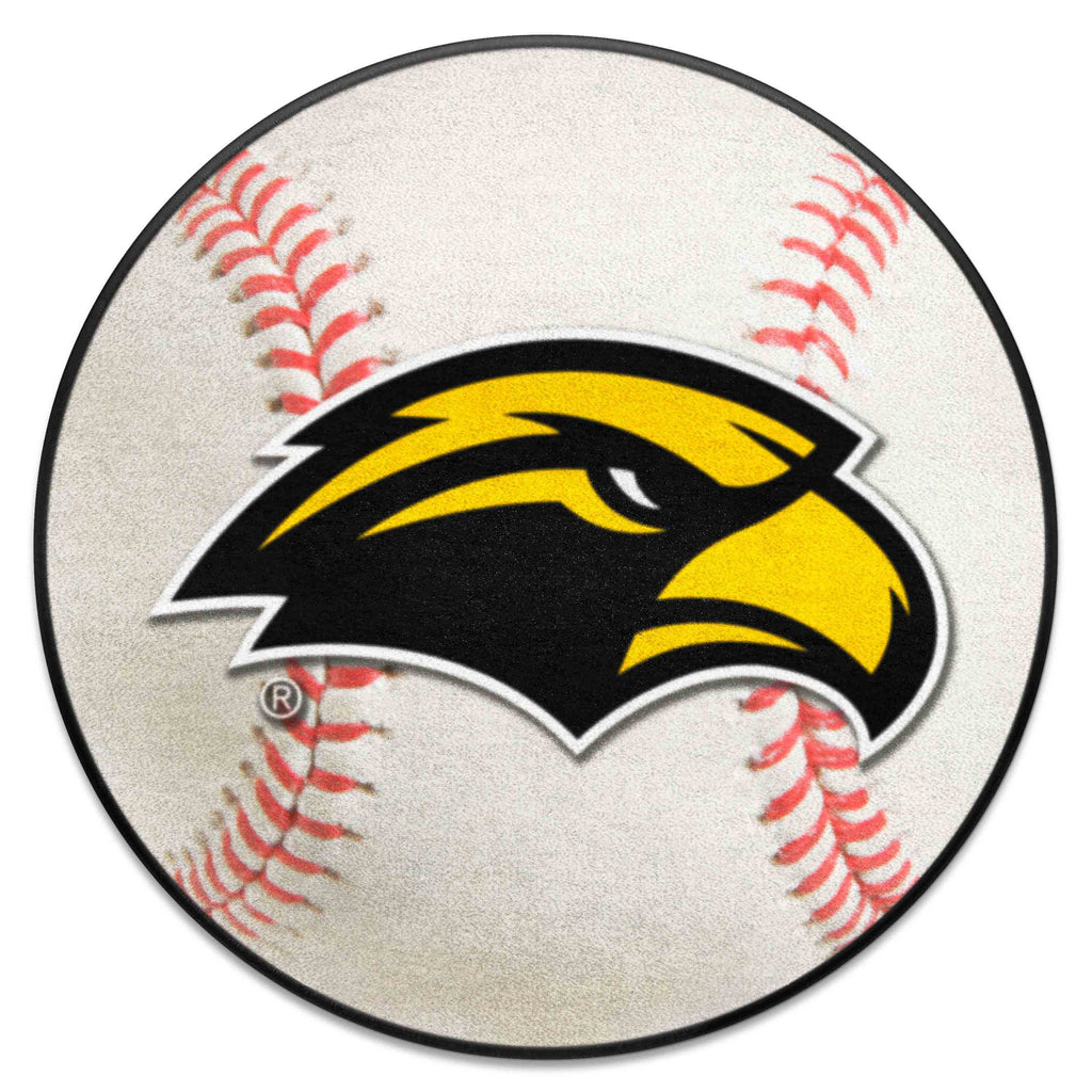 Fanmats - University of Southern Mississippi Baseball Mat 27'' diameter