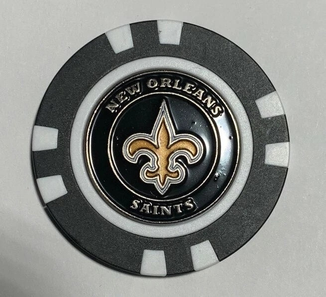 New Orleans Saints Golf Chip with Marker - Team Golf