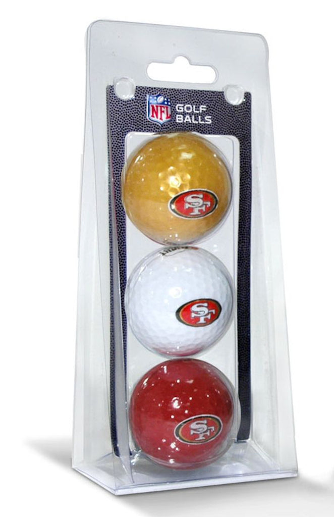 San Francisco 49ers 3 Pack of Golf Balls - Special Order - Team Golf