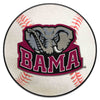 Fanmats - University of Alabama Baseball Mat 27'' diameter