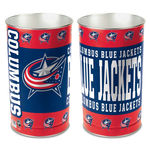 Columbus Blue Jackets Wastebasket 15 Inch - Periodic Restock - WinCraft