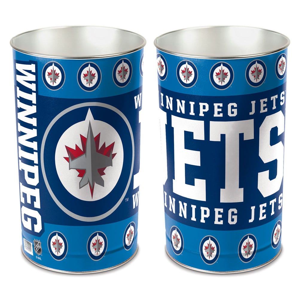 Winnipeg Jets Wastebasket 15 Inch - Periodic Restock - WinCraft