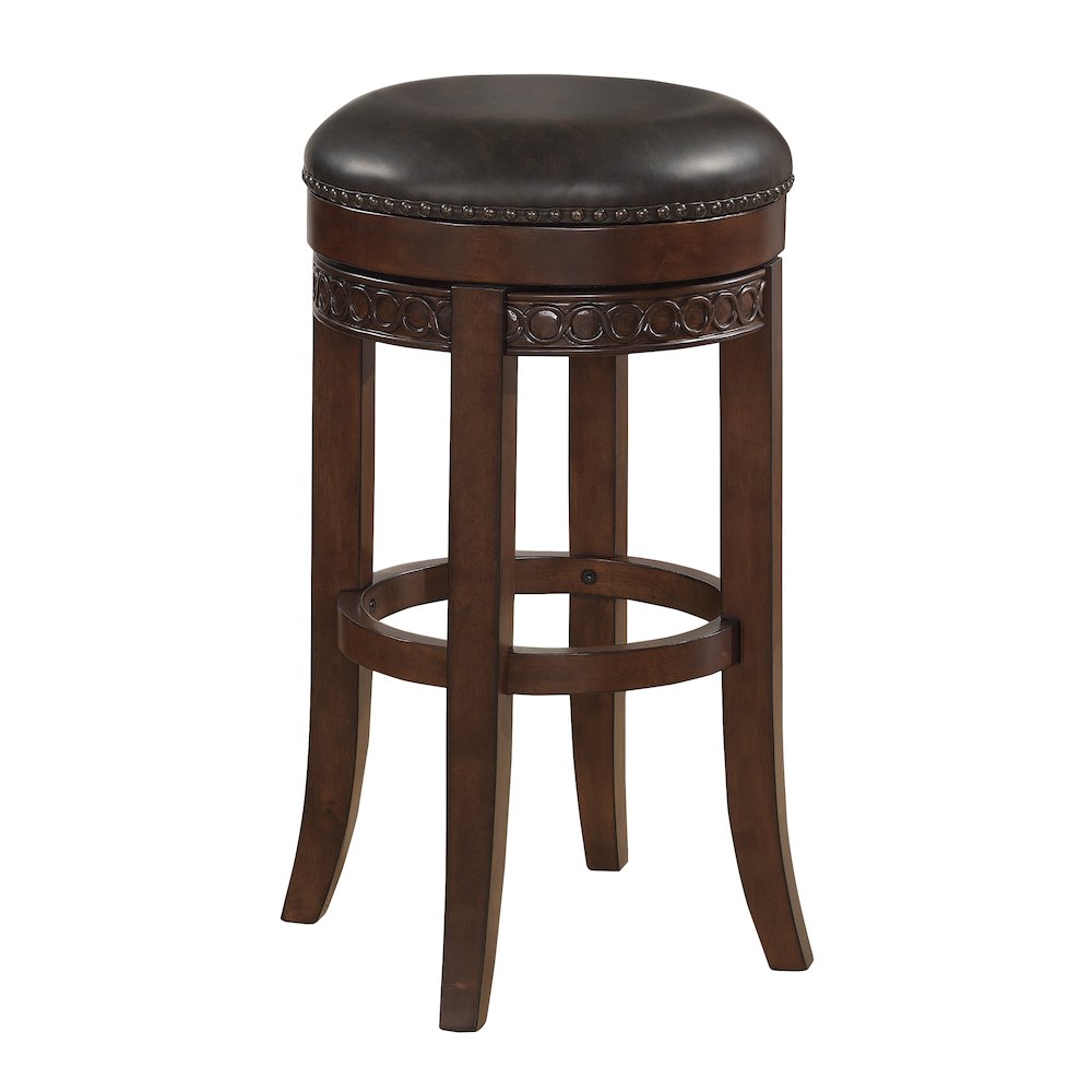 Concad Backless Stool - Cherry - American Woodcrafters