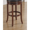Stella 26'' Backless Swivel Stool - Medium Walnut - American Woodcrafters