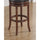 Stella 30'' Backless Swivel Stool - Medium Walnut - American Woodcrafters