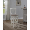 Accera 30'' Swivel Stool - Distressed Antique White - American Woodcrafters