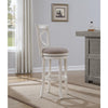 Accera 30'' Swivel Stool - Distressed Antique White - American Woodcrafters