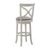 Accera 34'' Swivel Stool - Distressed Antique White - American Woodcrafters