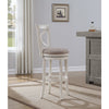 Accera 34'' Swivel Stool - Distressed Antique White - American Woodcrafters