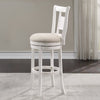 Palmer 30'' Swivel Stool - Antique White - American Woodcrafters