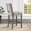 Luxe 26'' Stool - Gray - American Woodcrafters