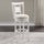 Palmer 30'' Swivel Stool - Antique White - American Woodcrafters