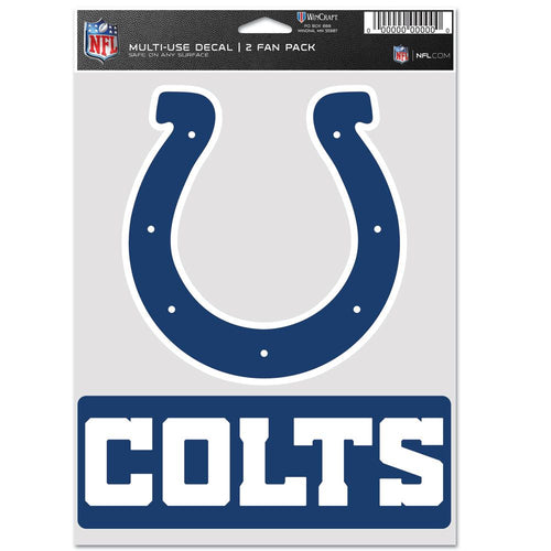 Indianapolis Colts Decal Multi Use Fan 2 Pack - WinCraft