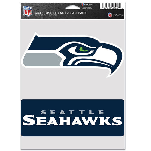 Seattle Seahawks Decal Multi Use Fan 2 Pack - WinCraft