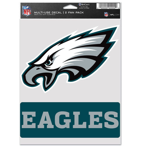 Philadelphia Eagles Decal Multi Use Fan 2 Pack - WinCraft