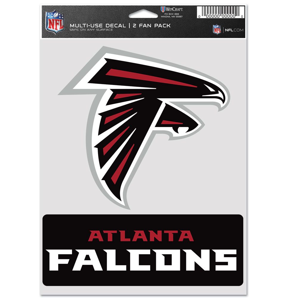 Atlanta Falcons Decal Multi Use Fan 2 Pack - WinCraft