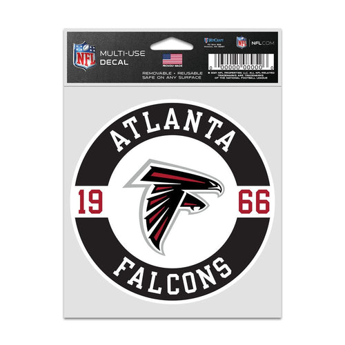 Atlanta Falcons Decal 3.75x5 Patch Fan - WinCraft