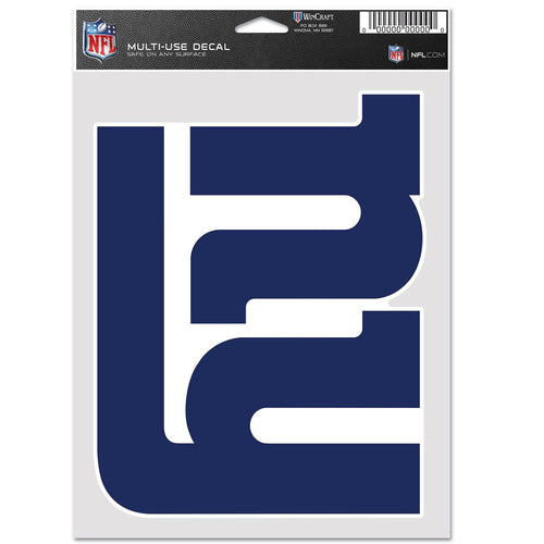 New York Giants Decal Multi Use Fan Single - WinCraft