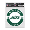 New York Jets Decal 3.75x5 Patch Fan - WinCraft