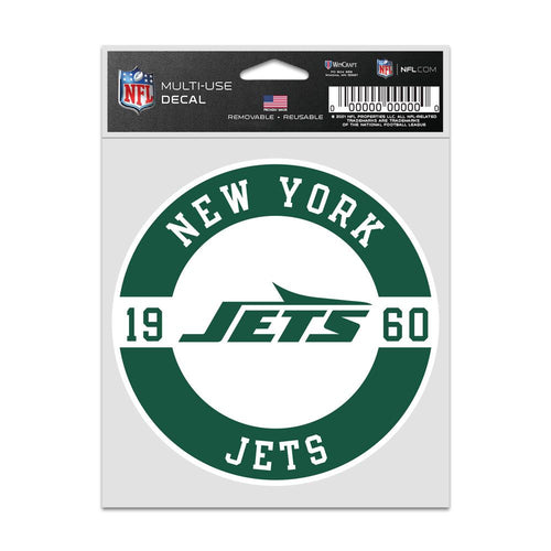 New York Jets Decal 3.75x5 Patch Fan - WinCraft
