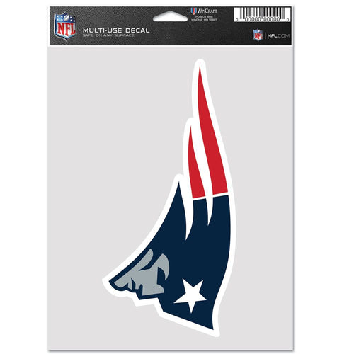 New England Patriots Decal Multi Use Fan Single - WinCraft