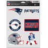 New England Patriots Decal Multi Use Fan 6 Pack - WinCraft