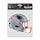 New England Patriots Decal 3.75x5 Helmet Fan - WinCraft