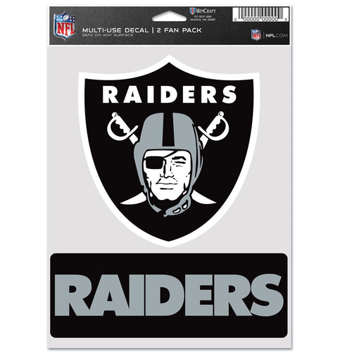 Las Vegas Raiders Decal Multi Use Fan 2 Pack - WinCraft