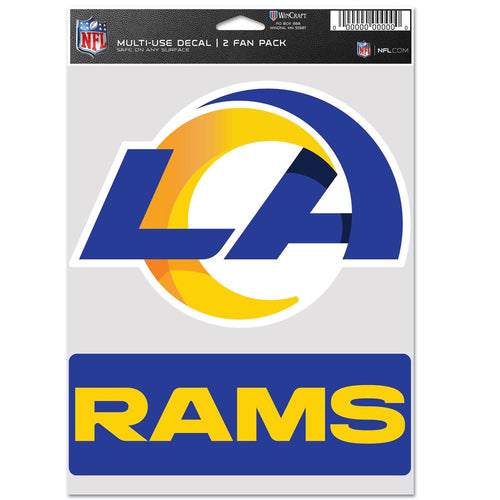 Los Angeles Rams Decal Multi Use Fan 2 Pack - WinCraft