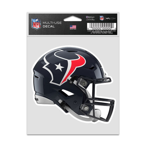 Houston Texans Decal 3.75x5 Helmet Fan - WinCraft