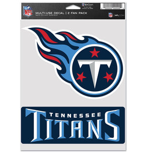 Tennessee Titans Decal Multi Use Fan 2 Pack - WinCraft