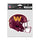 Washington Commanders Decal 3.75x5 Helmet Fan - WinCraft