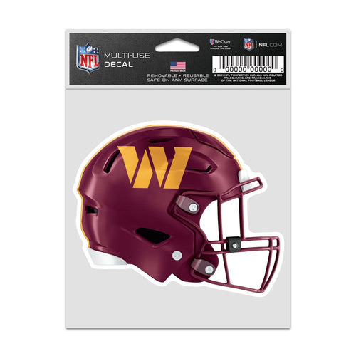 Washington Commanders Decal 3.75x5 Helmet Fan - WinCraft