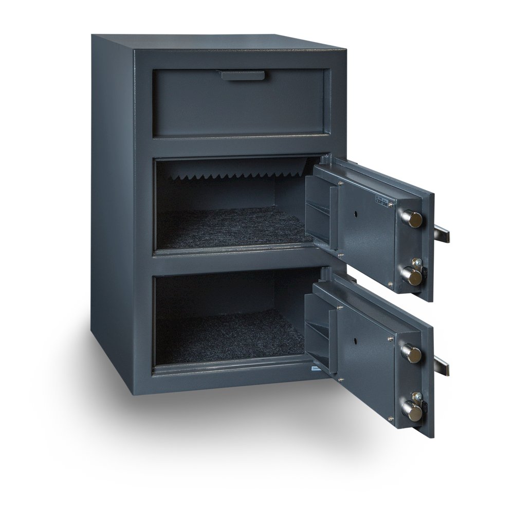 Double Door Depository Safe Gray - Hollon Safe