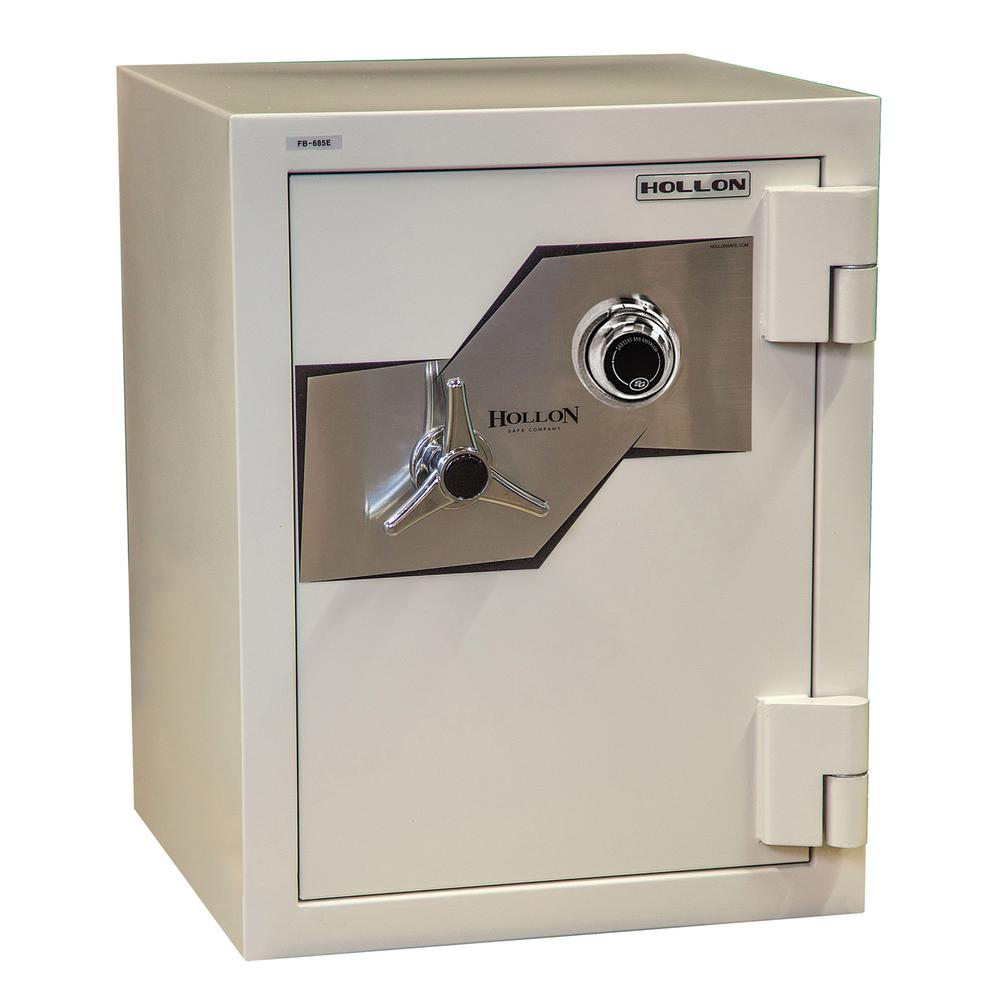Fire and Burglary Safe White - Hollon Safe