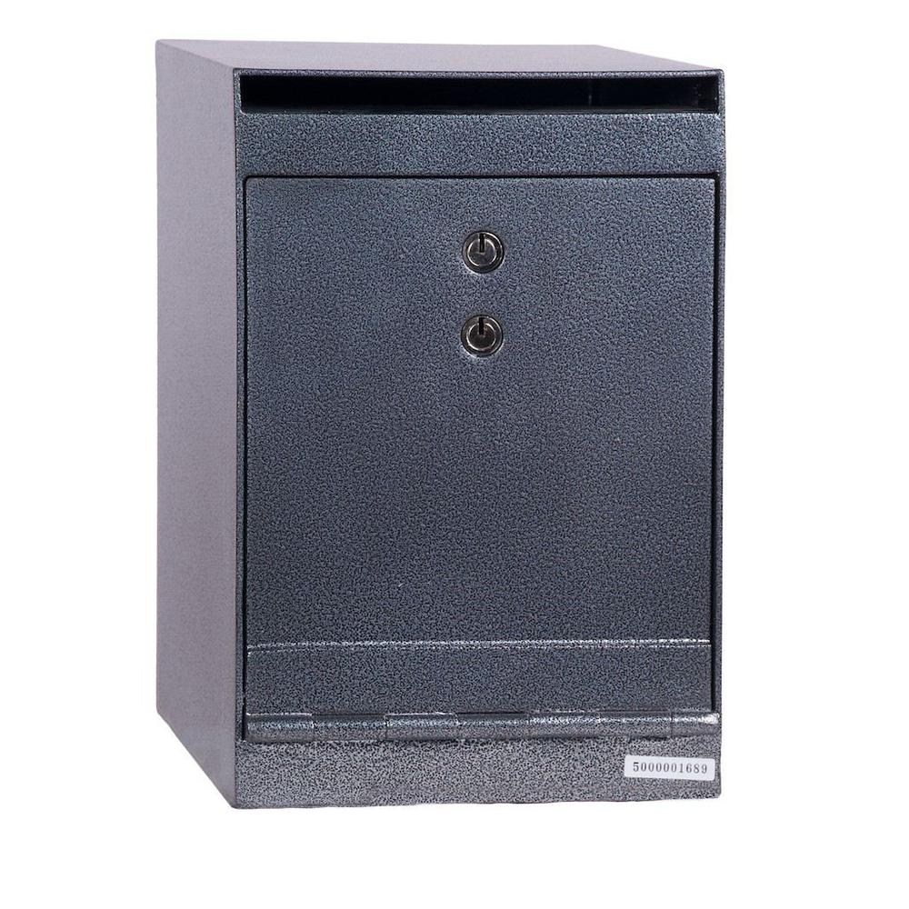 Depository Safe with inner locking department Gray - Hollon Safe