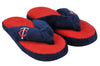 Minnesota Twins Slipper - Women Thong Flip Flop - (1 Pair) - XL -