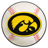 Fanmats - University of Iowa Baseball Mat 27'' diameter